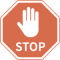 scheduling stop icon
